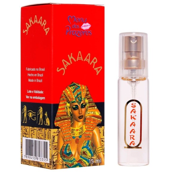 PERFUME AFRODISÍACO FEMININO SAKAARA MENU DOS PRAZERES