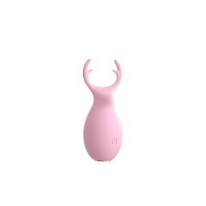 Mini Vibrador Recarregável Formato Alce
