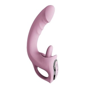 Vibrador de Ponto G com Língua / Vai e vem