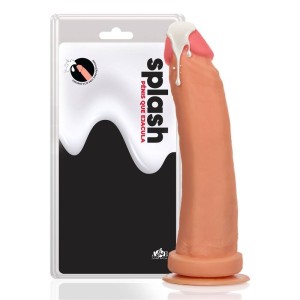 Splash - Pênis Que Ejacula 18,5x4,5cm com Ventosa