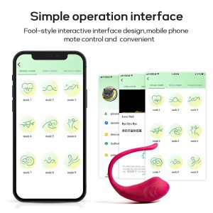 Estimulador Ponto G e Clitóris com Controle por Aplicativo.