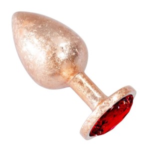 Plug Anal de Luxo G com Pedra Acrílico