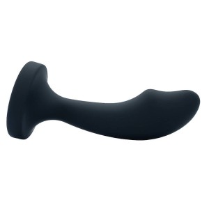 Plug Anal Curvado em Silicone - Tamanho P