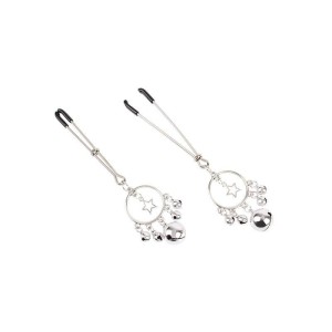 Grampos para Mamilos Estilo Pinça com Guizo