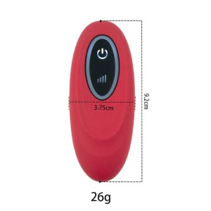 Plug Anal Flor com LED e Controle Remoto