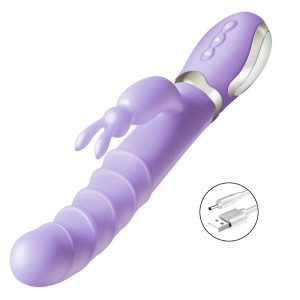 Vibrador Rabbit com Aquecimento