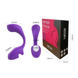 Vibrador de Dedo com Controle Remoto