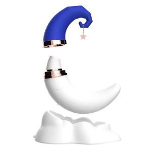 Vibrador Lua com Pulsação e Ponto G