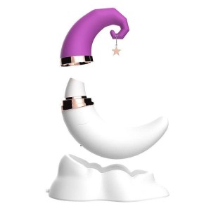 Vibrador Lua com Pulsação e Ponto G