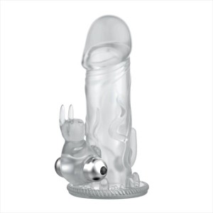  Capa Peniana com Estimulador Coelho e Cápsula Vibratória