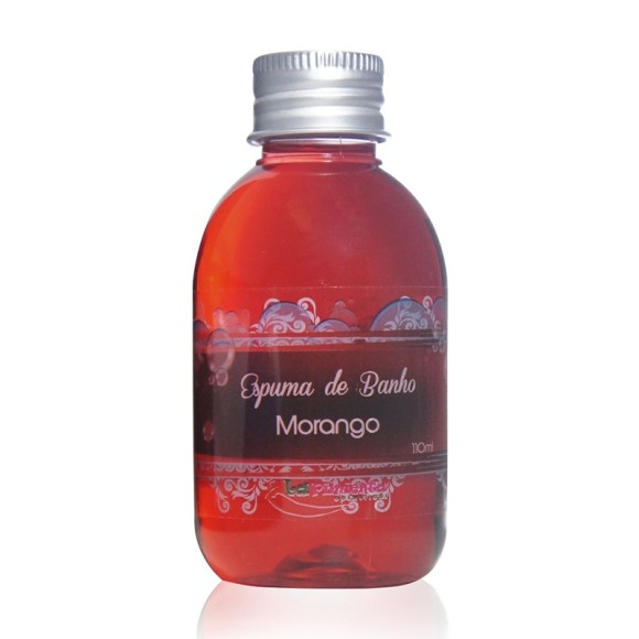 ESPUMA DE BANHO MORANGO 110ml LA PIMIENTA