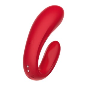 Vibrador de Casal Formato U - Via Aplicativo