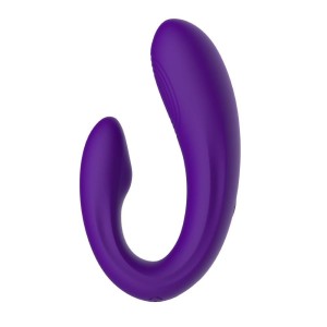 Vibrador de Casal Formato U - Via Aplicativo