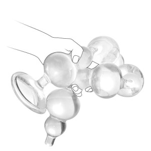 Plug Anal 58 cm com Diâmetro Escalonado e Ventosa