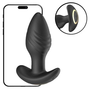 Plug Anal em Silicone / Recarregável - Via APP À Longa Distância - SI