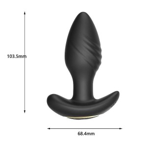 Plug Anal em Silicone / Recarregável - Via APP À Longa Distância - SI