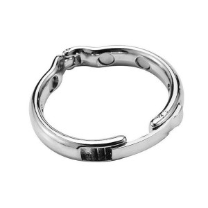 Anel Peniano de Aço Inoxidável com Fecho