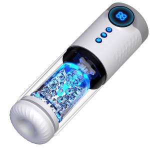 Masturbador Lanterna Vai e Vem com Rotação