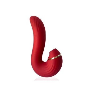 Vibrador Recarregável Ponto G com Pulsação e Função de Aquecimento