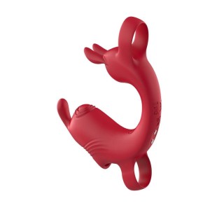 Dedeira com Vibração e Estimulador de Clitóris