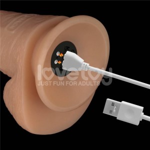 Pênis Realístico Recarregável com 10 Modos de Vibração