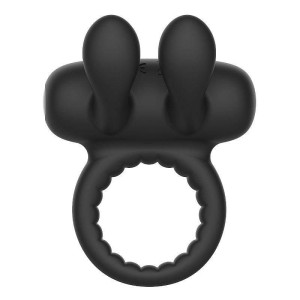 Anel Peniano Recarregável com Pontas Estimuladoras