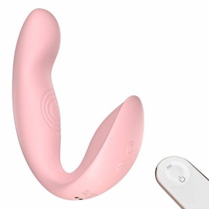 Vibrador de Ponto G e Clitóris com Tapping
