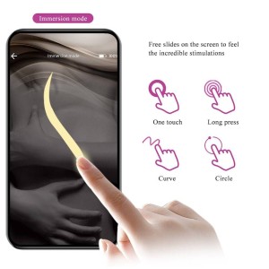 Vibrador para Casal com Pulsação APP Global