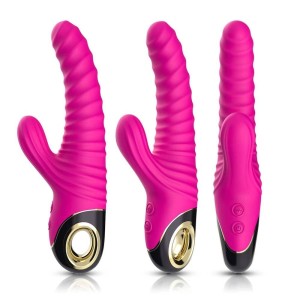 Vibrador Ponto G com Estimulador Clitoriano