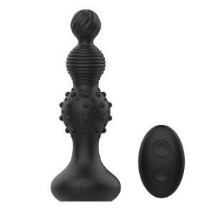 Plug Anal Escalonado com Textura e Controle Remoto