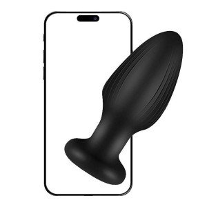 Plug Anal com Rotação Luz Led e APP