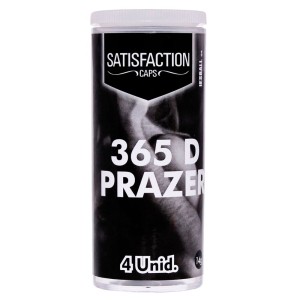 BOLINHA 365 DE PRAZER 04 UNIDADES SATISFACTION