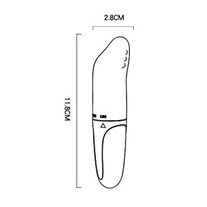 VIBRADOR PONTO G EM ABS