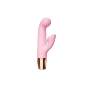 Vibrador Recarregável Ponto G com Estimulador Clitoriano
