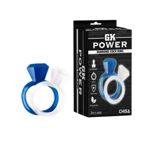 Kit com 3 Anéis Penianos com Design de Jóia