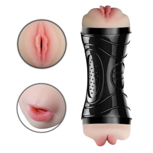 Masturbador Duplo Vagina e Boca