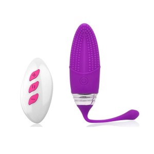 Bullet Recarregável Formato Língua Controle Remoto