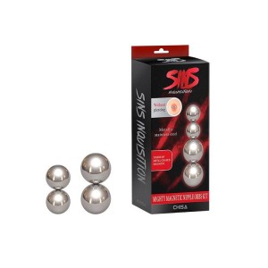 Par de Bolas Magnéticas para Estímulo dos Mamilos