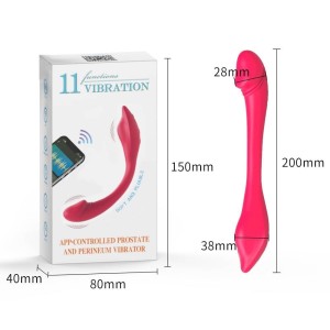 Vibrador para Casal Flexível Controle via Aplicativo
