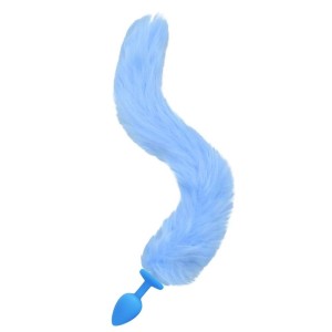 Plug Anal Silicone com Rabo Raposa Tamanho P