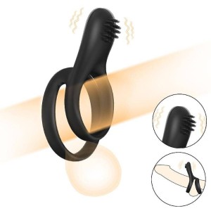 Anel Peniano em Silicone com Vibro