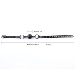 Mordaça de Bola com Fivela Ajustável