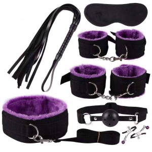 Kit Sado Bondage com 7 Peças