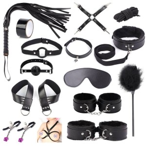 Kit Sado Bondage com 14 Peças