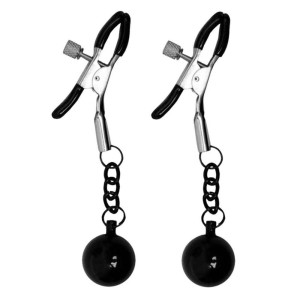 Grampos para Seios com Bolas de Ferro