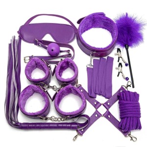 KIT SADO BONDAGE COM 10 PEÇAS