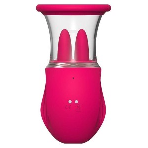 Vibrador de Clitóris com Língua Estimuladora e Sucção