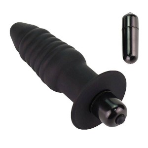 Plug Anal com Vibrador à Bateria