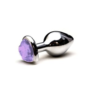 PLUG ANAL DE METAL CORAÇÃO - PEQUENO