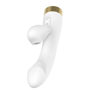 Vibrador de Ponto G e Clitóris com Pulsação